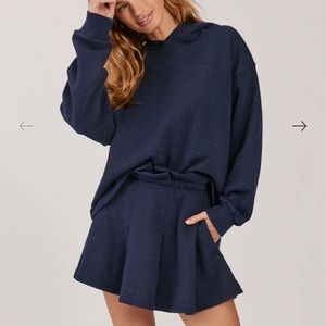 Something Navy Mya Pleated Skort